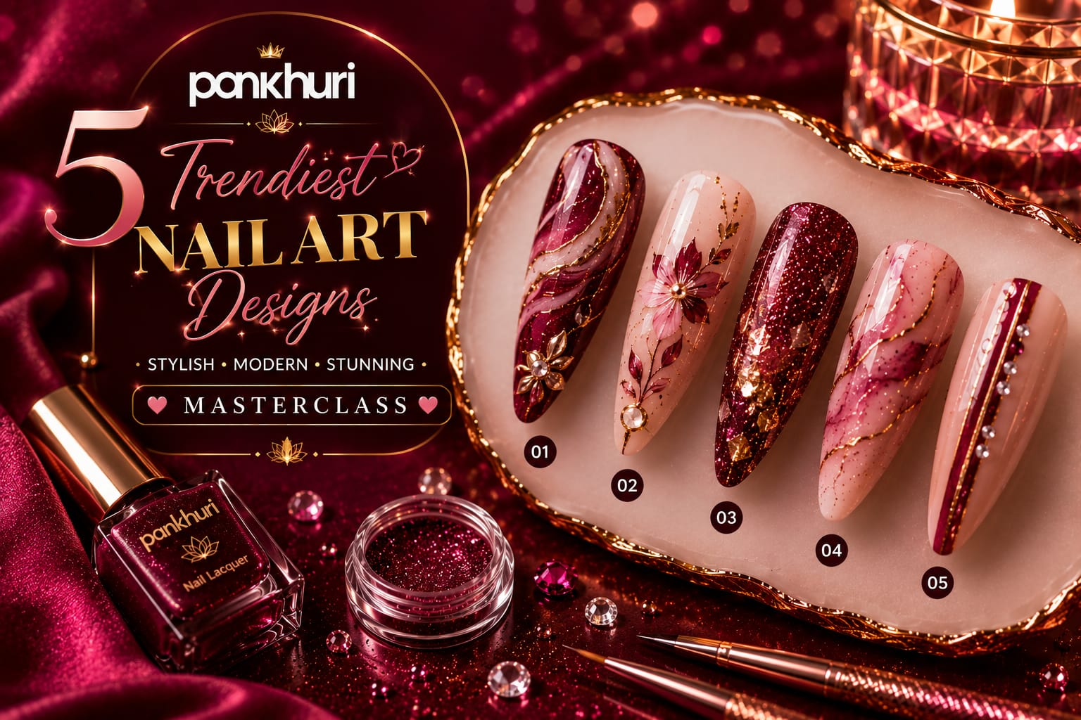5 Trendiest Nail Art Designs